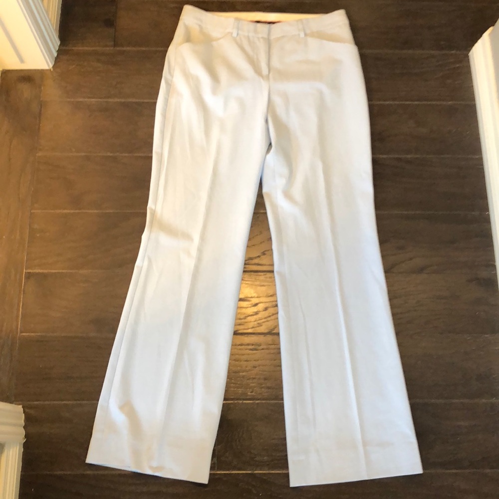 Light blue suit pants perfect for summer!